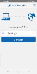 FortiClient VPN zrzut ekranu 4