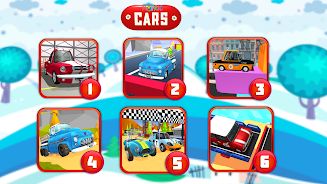 Animated puzzles cars Capture d’écran2