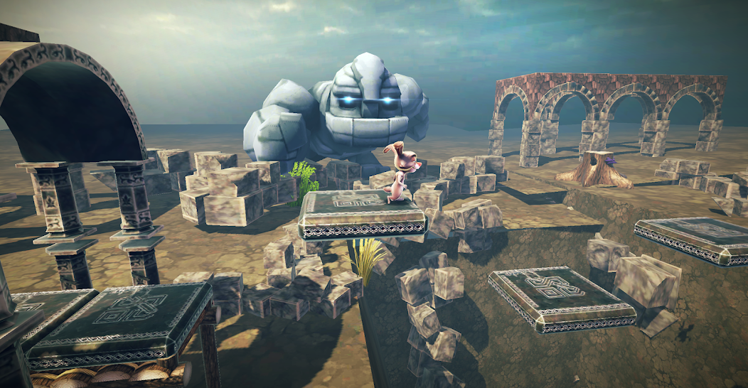 Super Rabbit Adventure 4 Phone Mod captura de pantalla 2
