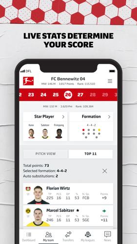 Bundesliga Fantasy Manager captura de pantalla 4