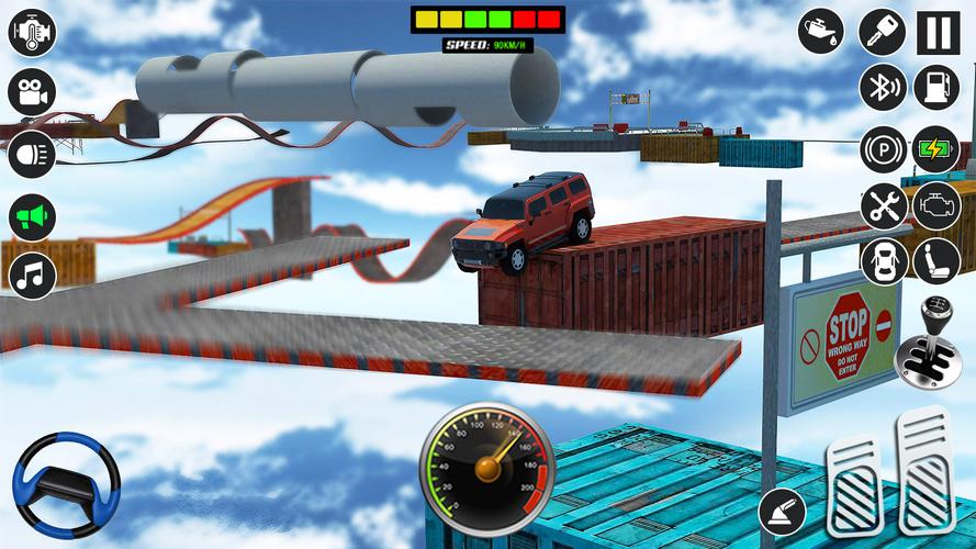 Mega Ramp Car Stunt Games 3d Screenshot 2
