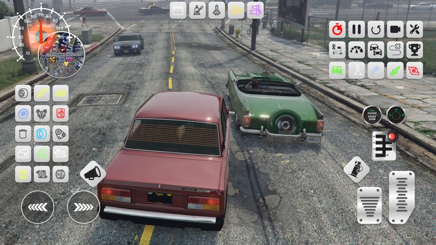 Lada 2107 Tuning Russian City Screenshot 4