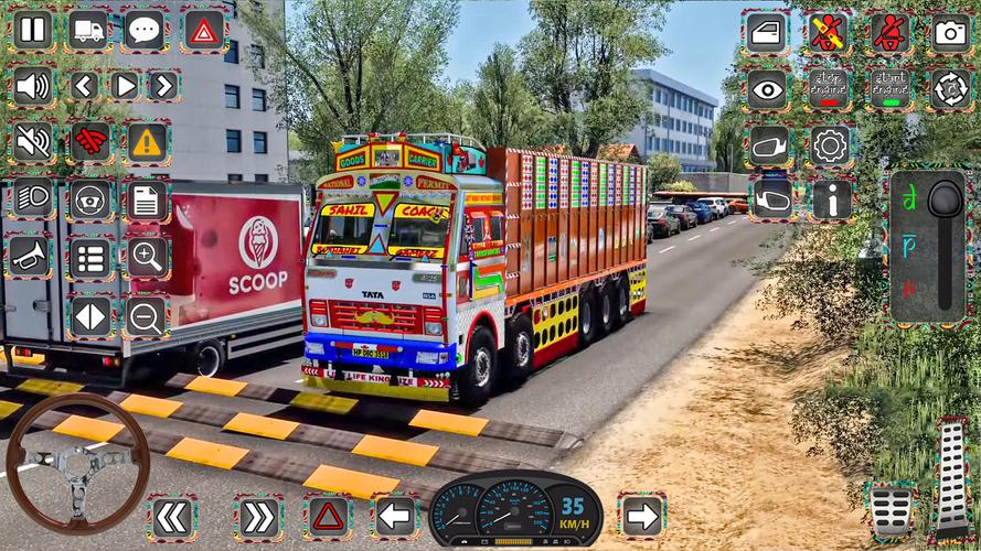 Truck Simulator: Lorry games Screenshot 1