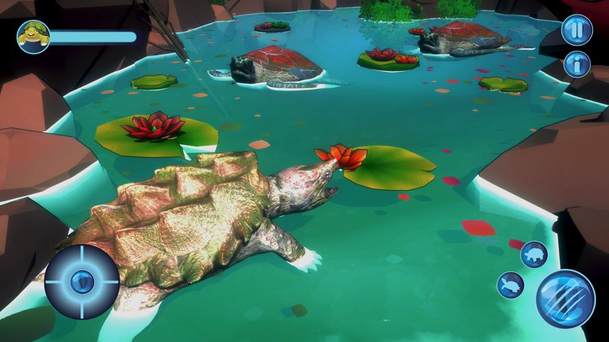Ocean turtle tortoise Sea Game屏幕截圖2