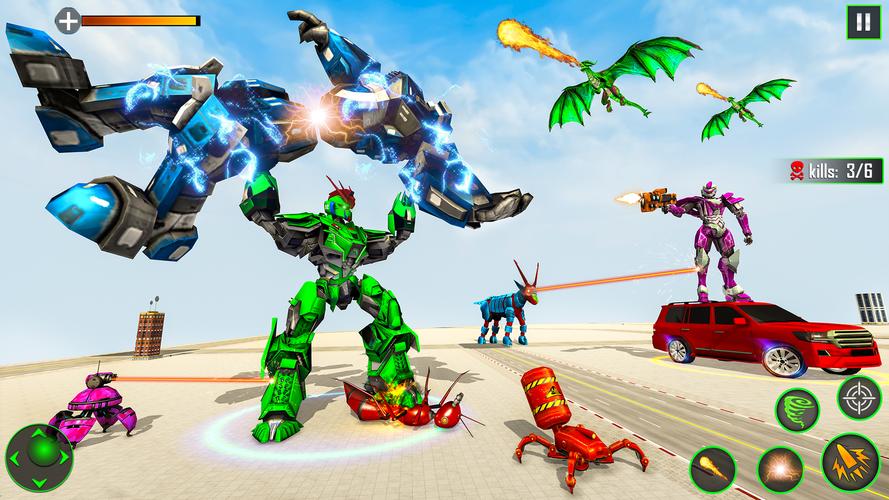 Roboterautospiel: Roboterspiel Screenshot 4