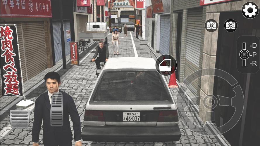 Tokyo Narrow Driving Escape 3D Capture d’écran2