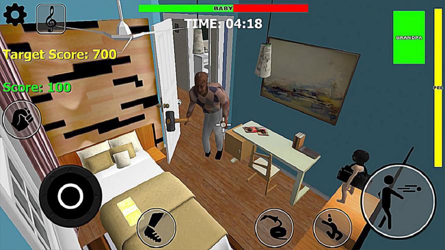 Screenshot casa de fuga da vovó malvada 2