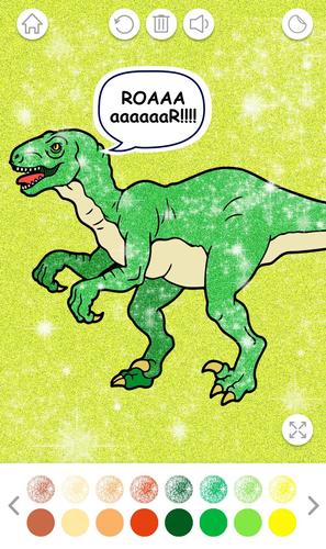 Glitter Coloring Game for Kids Screenshot 4