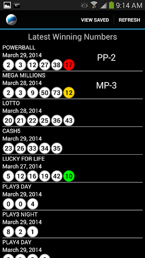 Connecticut Lottery Scanner экрана 2