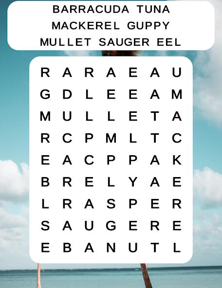 Word Search - Puzzle Game Mod zrzut ekranu 1