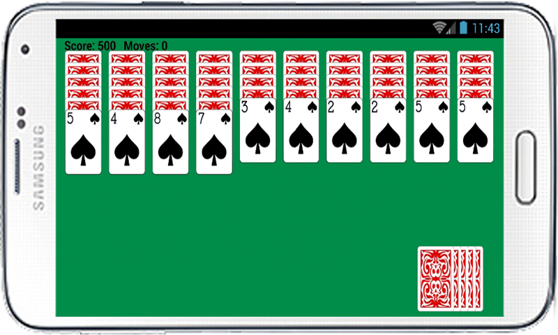 Spider Solitaire Free Game Fun 스크린샷 1