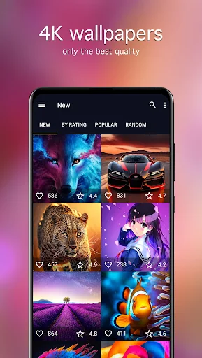 7Fon: Wallpapers & Backgrounds screenshot 4