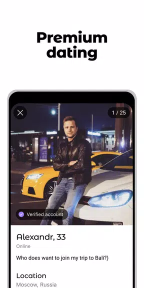 ภาพหน้าจอ Denim - premium dating app 4