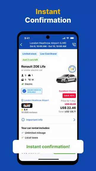 EconomyBookings Car Rental屏幕截圖3