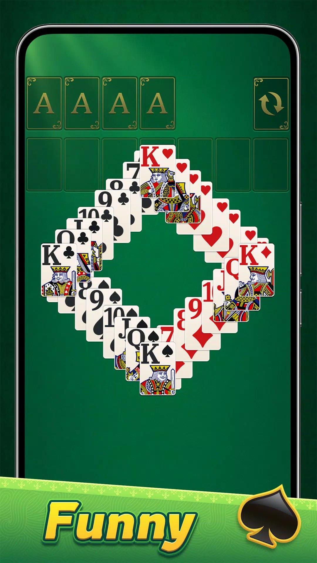 Classic Solitaire: Regal Card экрана 3