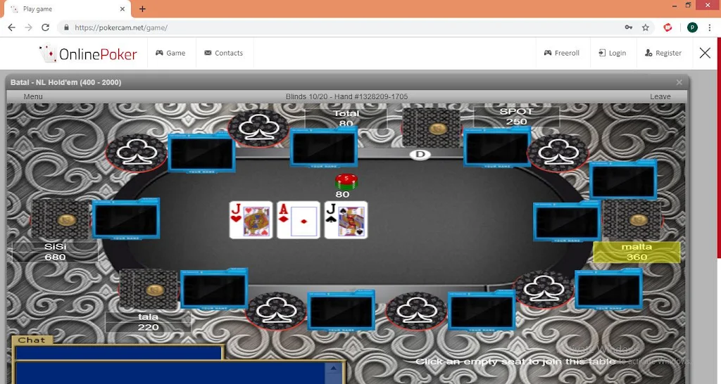 Poker Cam Captura de pantalla 2