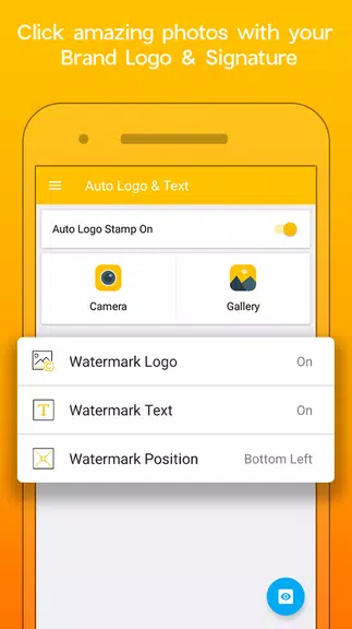 Auto Logo Watermark on Photo स्क्रीनशॉट 3