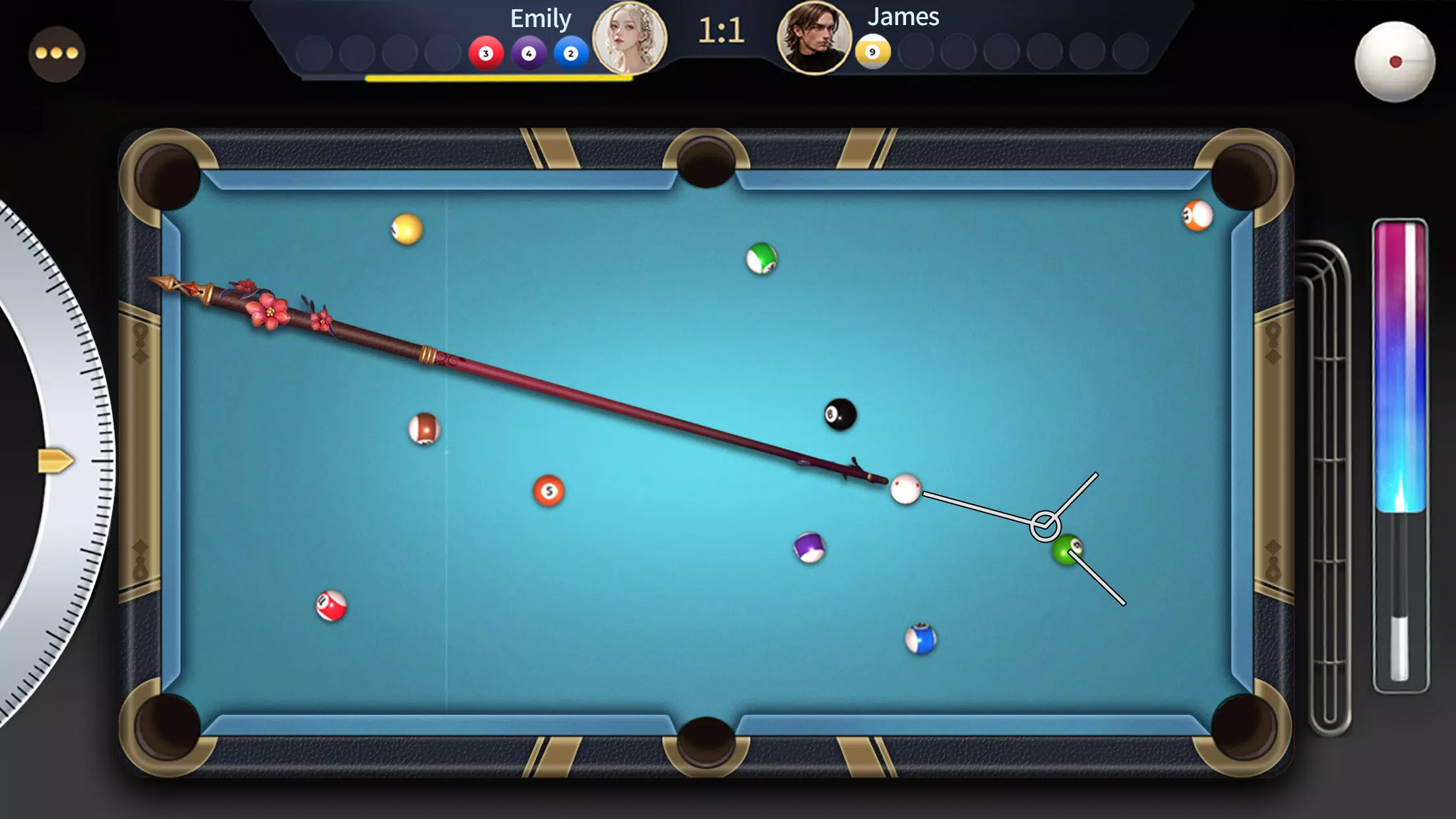 Billiards 8-Ball Pool Master 8 Screenshot 1