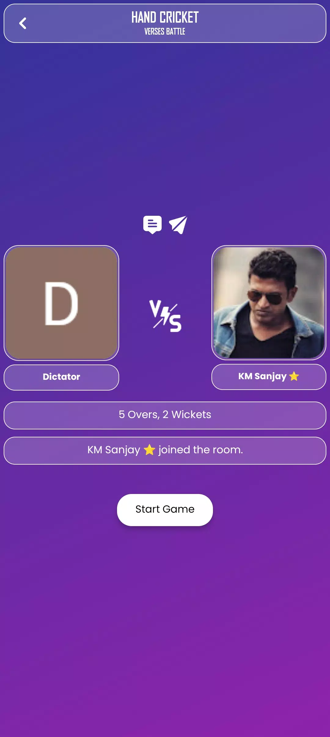 Hand Cricket captura de pantalla 4