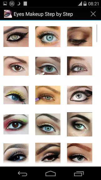 Eyes Makeup Tutorial ekran görüntüsü 2