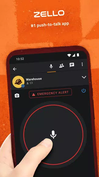 Zello PTT Walkie Talkie ekran görüntüsü 2