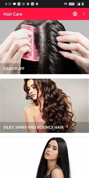 Hair Care - Dandruff, Hair Fal Screenshot 1