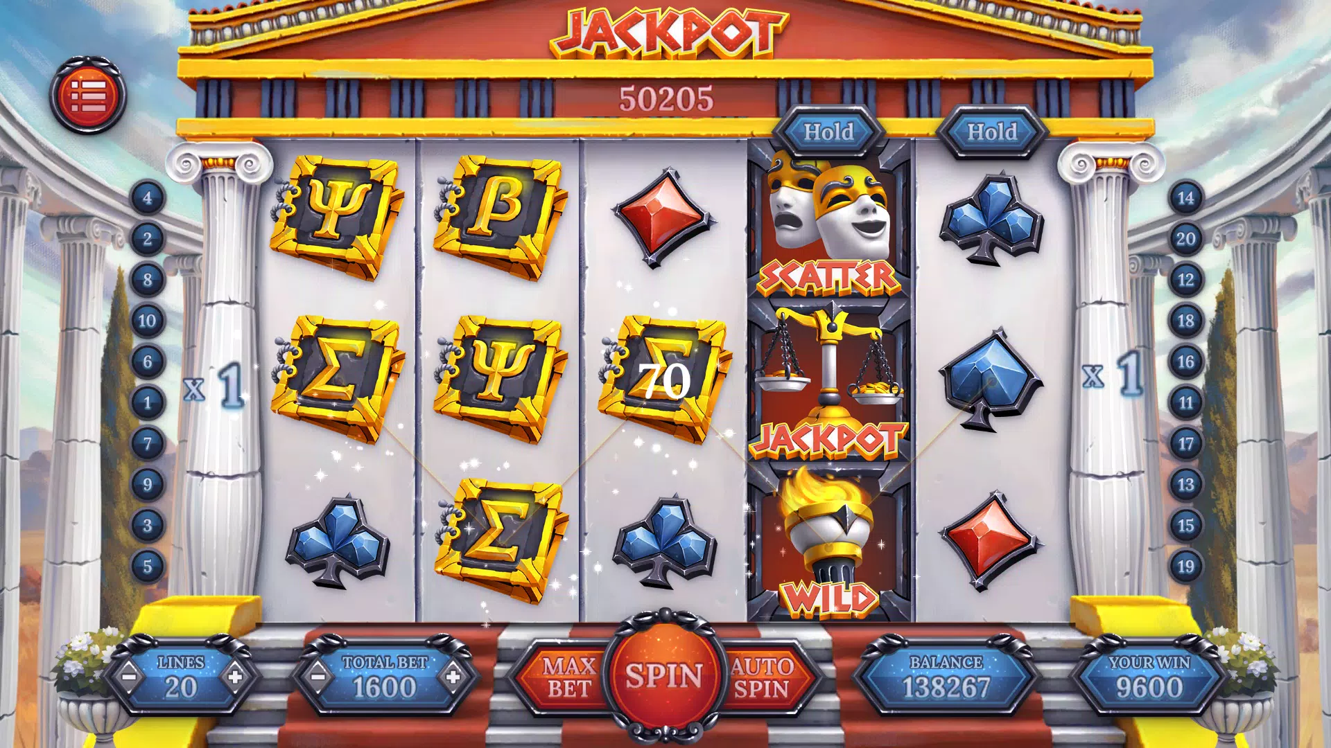 Gold Voyage Slots casino games screenshot 2