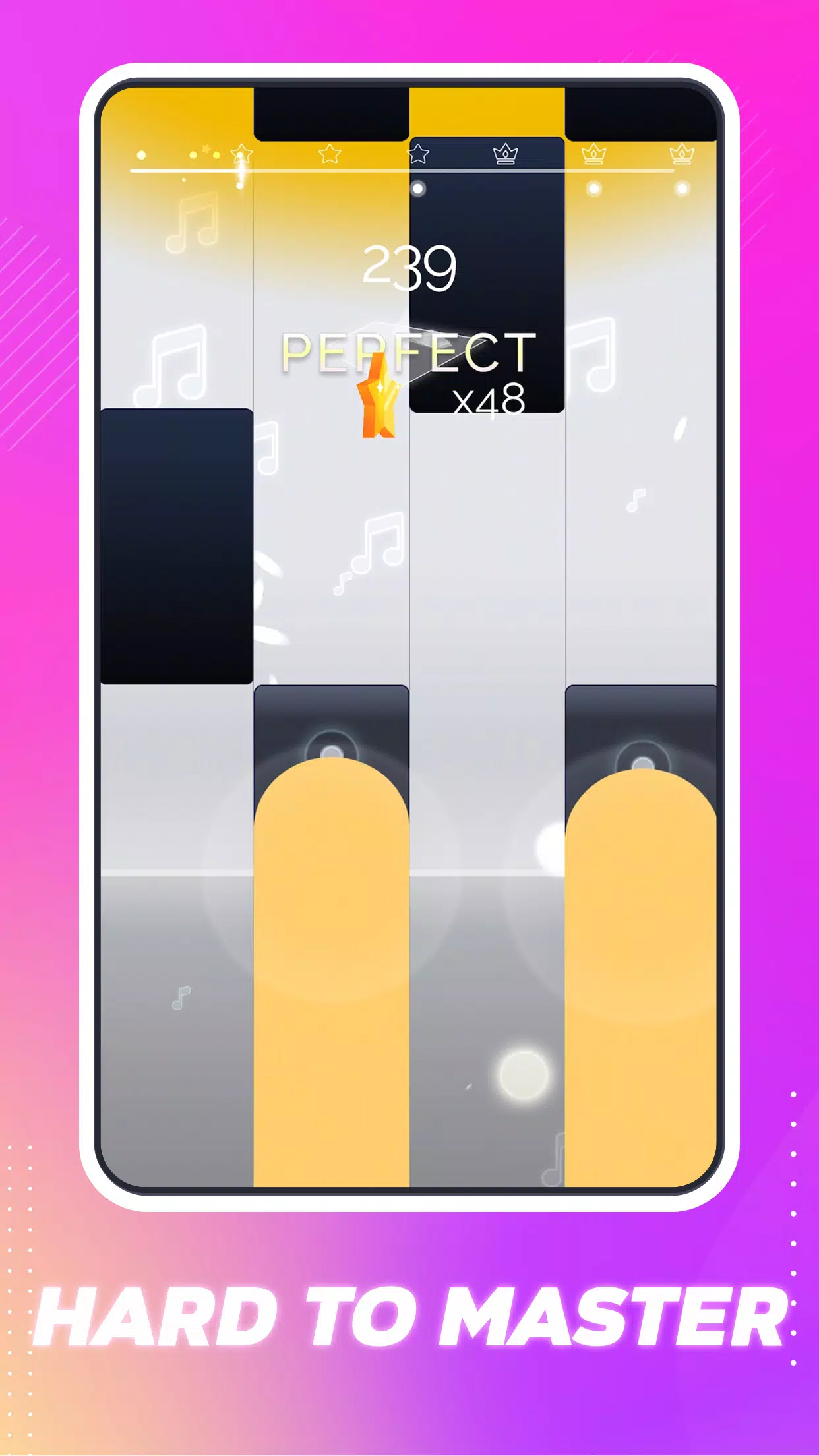 Tap Tap Hero 3: Piano Game экрана 3