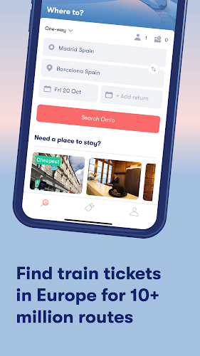 Omio: Train and bus travel app ảnh chụp màn hình 4