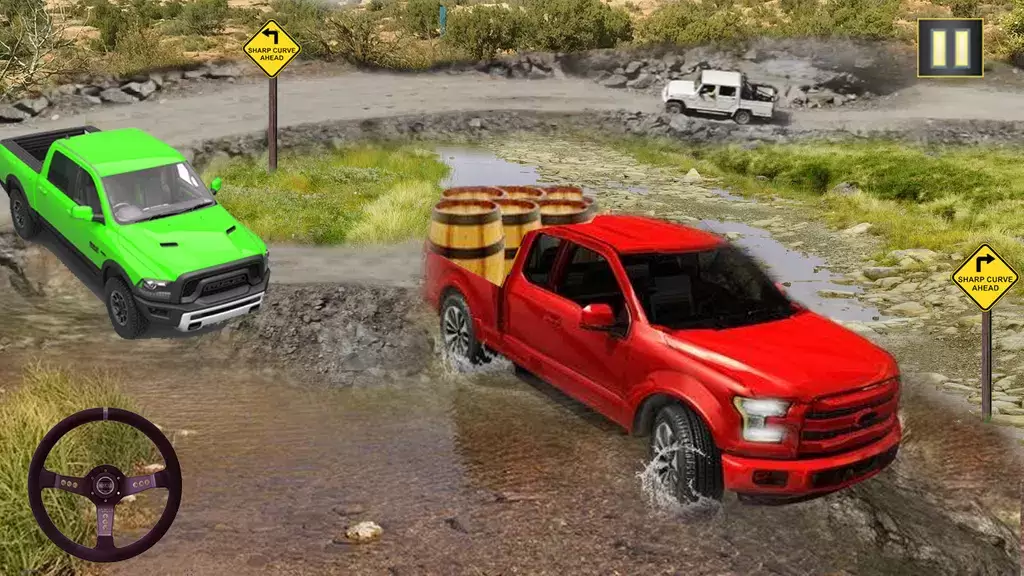 Pickup Truck Game: 4x4 Offroad屏幕截圖2