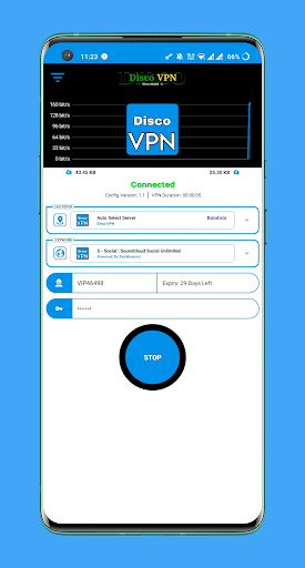 Disco VPN Screenshot 1