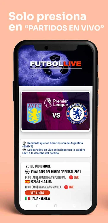 Futbol Live Screenshot 4