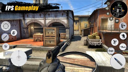 FPS Gun Games : Offline Gun Game Gun Shooting Game 스크린 샷 2