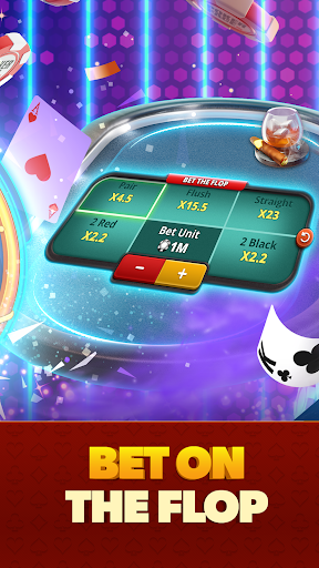 Poker Face Texas Holdem Poker 스크린 샷 2