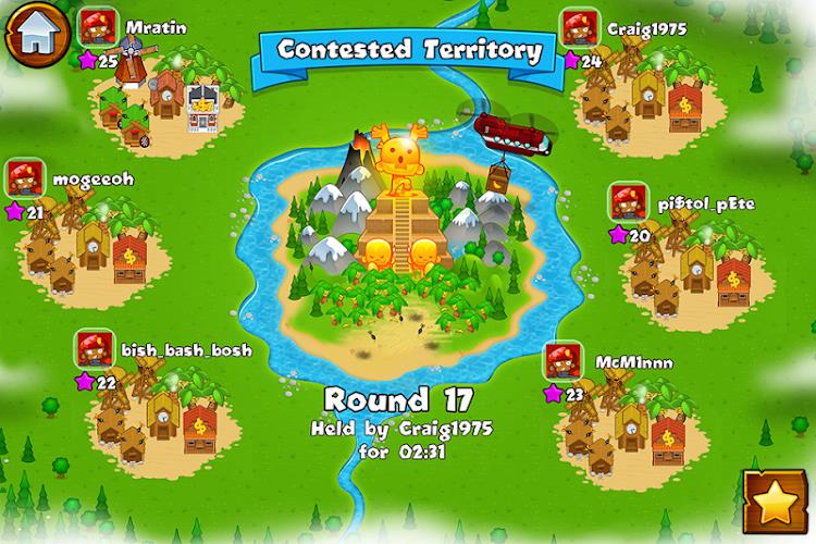 Bloons Monkey City экрана 4