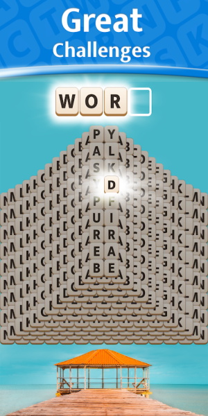 ภาพหน้าจอ Wordjong Puzzle: Word Search 1