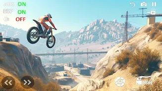 Motocross Beach Bike Games 3D captura de pantalla 4