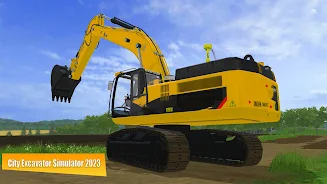 City Excavator Simulator 2023 स्क्रीनशॉट 1