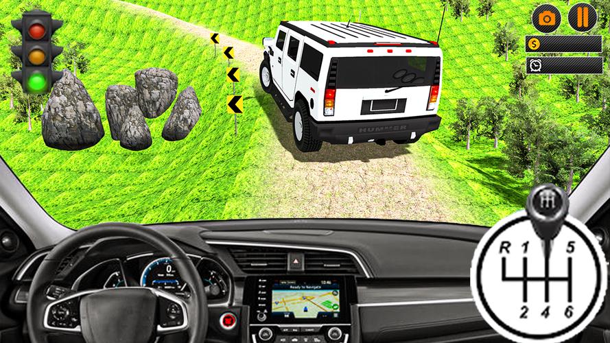 Prado car driving 3D car games 스크린 샷 1