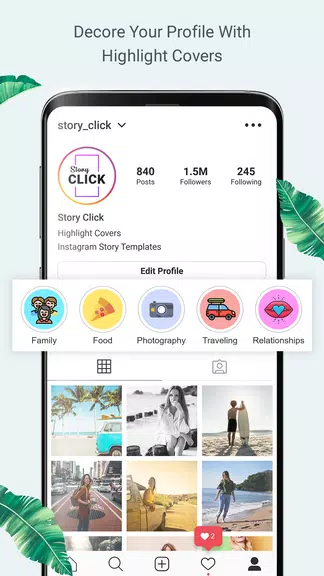 StoryClick - highlight story a screenshot 2
