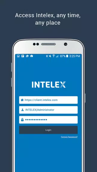 Intelex Mobile ảnh chụp màn hình 1