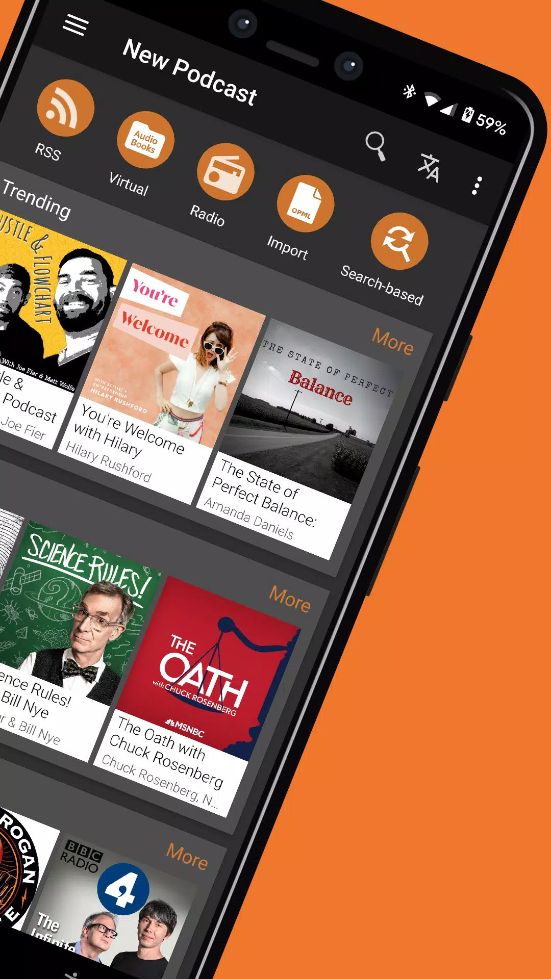 Podcast Addict - Podcast/Radio Capture d’écran2