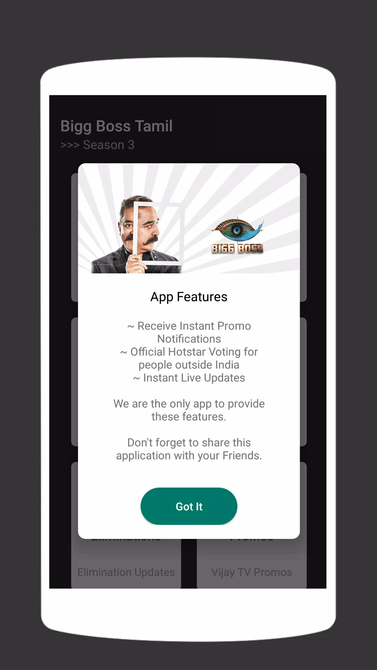 Bigg Boss Tamil - Season 3 экрана 3