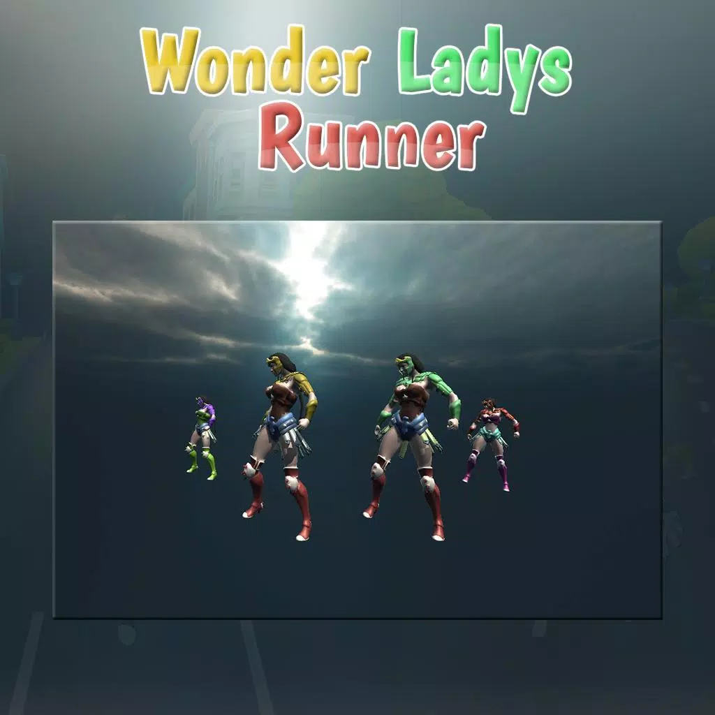 ภาพหน้าจอ Wonder Lady Runner: Christmas 3