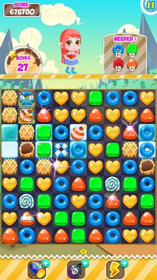 Candy Sweet Pop  : Cake Swap स्क्रीनशॉट 3