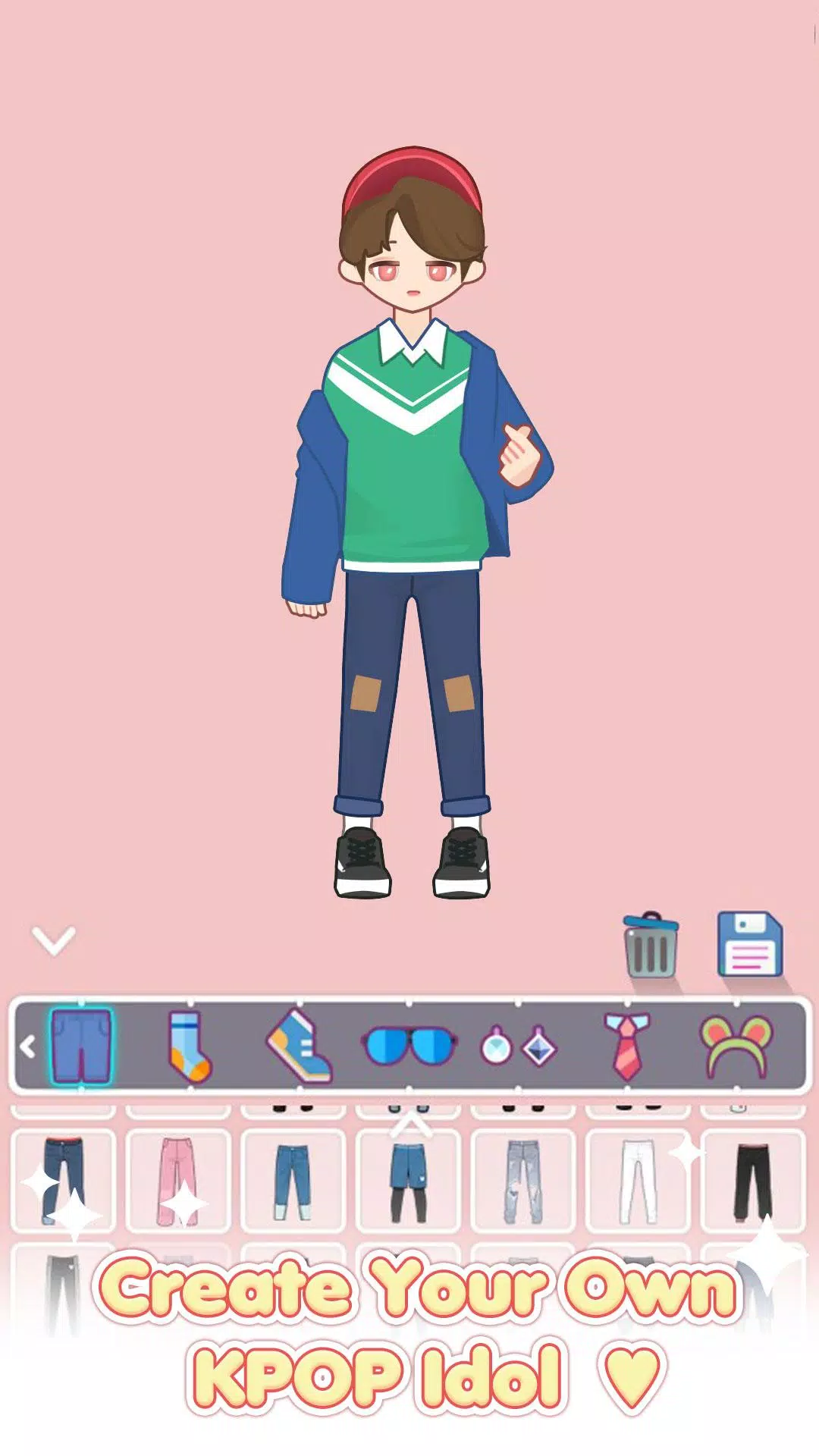 ภาพหน้าจอ MY IDOL : Dress Up Game 3