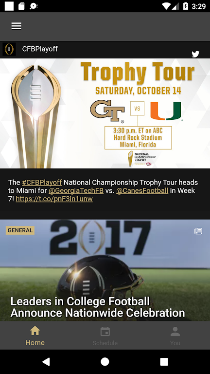 College Football Playoff экрана 1