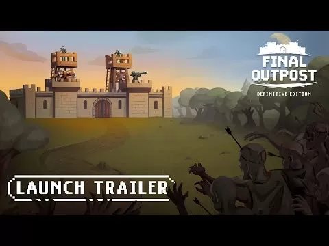 Final Outpost gameplay screenshot showing zombie horde