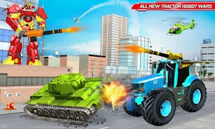 Hippo Robot Tank Robot Game স্ক্রিনশট 2