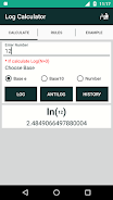 Log Calculator screenshot 3